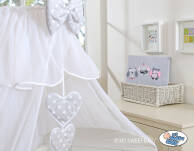 Pościel dla niemowląt MY SWEET BABY 5-cz Sowy Bigi Zibi & Adele szaro-różowe