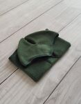 Zestaw dla Hobby Horse A4: derka + nauszniki – butelkowa zieleń - 4