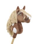 Hobby Horse Mały koń na kiju Premium - western III gniady z jasną grzywą A4 - 4