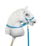 Wodze dla konia Hobby Horse – turkus - 2
