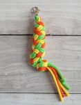 Uwiąz dla Hobby Horse ze sznurka –  żółty/ jasny zielony/ pomarańczowy - 2