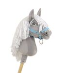Hobby Horse Mały koń na kiju Premium - siwy III A4 - 4