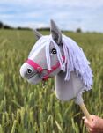 Hobby Horse Mały koń na kiju Premium - siwy III A4 - 7