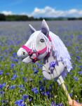 Hobby Horse Mały koń na kiju Premium - siwy III A4 - 8