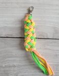 Uwiąz dla Hobby Horse ze sznurka – jasny zielony/ żółty/ brzoskwinia - 2