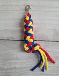 Uwiąz dla Hobby Horse ze sznurka – czerwony/ chaber/ żółty - 2
