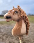 Hobby Horse Duży koń na kiju Premium - jasny kasztan A3 - 3
