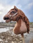 Hobby Horse Duży koń na kiju Premium - jasny kasztan A3 - 4