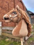 Hobby Horse Duży koń na kiju Premium - jasny kasztan A3 - 6