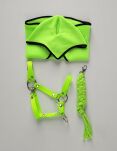 Zestaw dla Hobby Horse A3: derka + nauszniki – neon green - 2