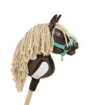 Hobby Horse Mały koń na kiju Premium - western IV ciemnogniady z jasną grzywą A4 - 2