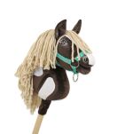 Hobby Horse Mały koń na kiju Premium - western IV ciemnogniady z jasną grzywą A4 - 4