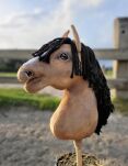 Hobby Horse Duży koń na kiju Premium - maść jelenia A3 - 9