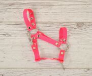 Kantar regulowany dla konia Hobby Horse A3 - neon pink - 3