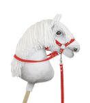 Wodze dla konia Hobby Horse – czerwone - 2
