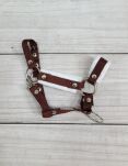 Kantar regulowany dla konia Hobby Horse A3 brązowy białym futerkiem - 3