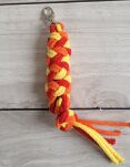Uwiąz dla Hobby Horse ze sznurka – czerwony/ pomarańczowy/ żółty - 2