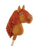 Hobby Horse Mały koń na kiju Premium - kasztan A4 - 4