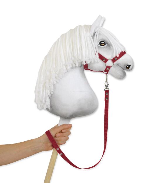 Uwiąz dla Hobby Horse z taśmy – bordowy