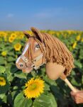 Hobby Horse Mały koń na kiju Premium - jasny kasztan A4 - 5