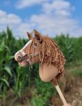 Hobby Horse Mały koń na kiju Premium - jasny kasztan A4 - 7