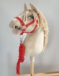 Uwiąz dla Hobby Horse ze sznurka – czerwony - 2
