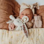 BIBS Smoczek uspokajający kauczuk Hevea M White (6-12 m-cy) - 3