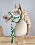 Uwiąz dla Hobby Horse ze sznurka – biało-zielony - 2