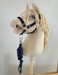 Uwiąz dla Hobby Horse ze sznurka – granatowy - 2