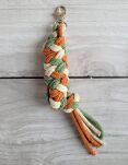Uwiąz dla Hobby Horse ze sznurka – jasny beż/ pistacja/ terracota - 2