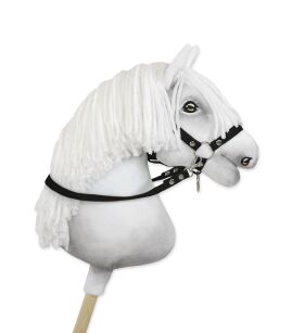 Wodze dla konia Hobby Horse – czarne