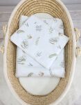 Komplet pościeli dla niemowląt z wypełnieniem 2-cz 75x100cm NEWBORN - Gąski - 2