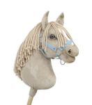 Hobby Horse Duży koń na kiju Premium - cremello A3 - 2