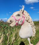 Hobby Horse Duży koń na kiju Premium - cremello A3 - 9