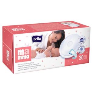 Bella Mamma Wkładki laktacyjne jednorazowe z przylepcem 30szt.