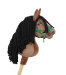 Hobby Horse Mały koń na kiju Premium - gniady A4 - 3