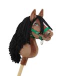 Hobby Horse Mały koń na kiju Premium - gniady A4 - 4