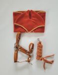 Zestaw dla Hobby Horse A3: derka + nauszniki – rudy - 2