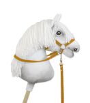 Wodze dla konia Hobby Horse – musztardowe - 2
