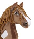 Hobby Horse Duży koń na kiju Premium - western II gniady z brązową grzywą A3 - 2