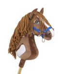 Hobby Horse Duży koń na kiju Premium - western II gniady z brązową grzywą A3 - 5