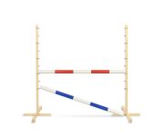 Przeszkoda skokowa do Hobby Horse 120cm, dwie belki - czerwona i niebieska - 5
