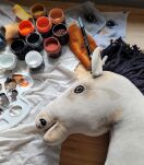 Hobby Horse Duży koń na kiju Premium - jasnobułany A3 - 4